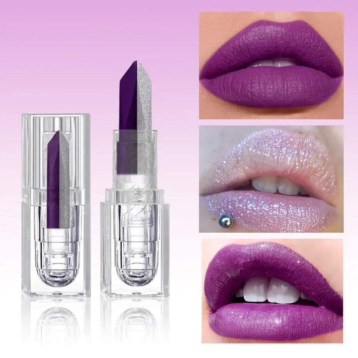 Recharge Rouge à Lèvres - Teintes Violet Rose Rouge - Effet Température Ajustable