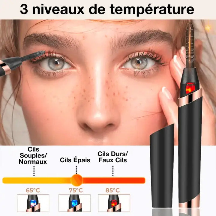 Recourbe-cils chauffant - Maquillage des cils