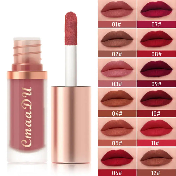 Rouge à Lèvres Longue Tenue - Hydratant Waterproof & Effet Velours