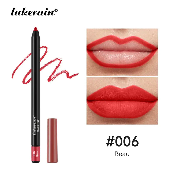Rouge à Lèvres Longue Tenue - Waterproof & Hydratant 12 Teintes - Rouge Classique