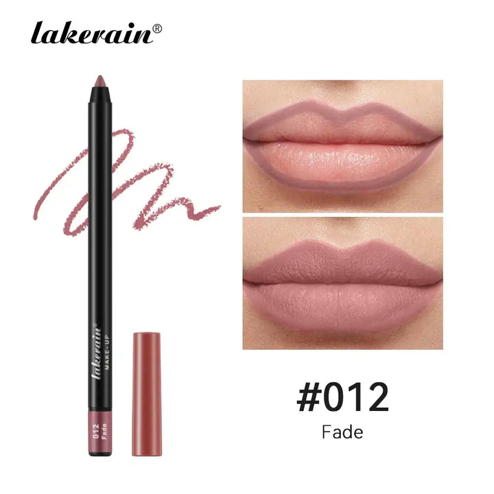 Rouge à Lèvres Longue Tenue - Waterproof & Hydratant 12 Teintes - Beige Rosé Clair