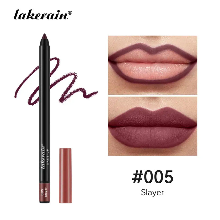 Rouge à Lèvres Longue Tenue - Waterproof & Hydratant 12 Teintes - Prune Profond