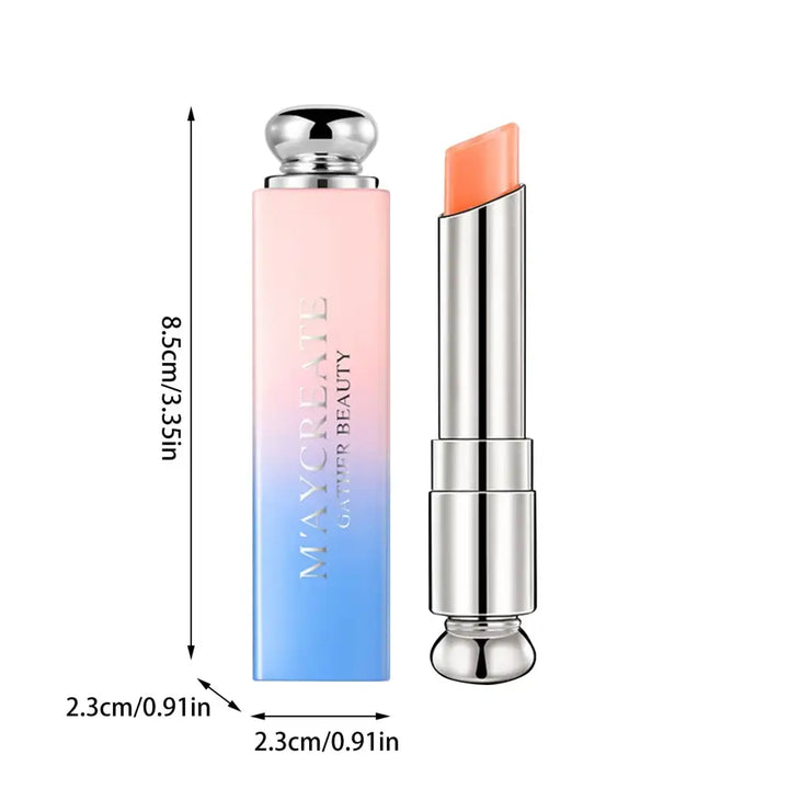 Rouge à Lèvres Transparent - Effet Gelée & Changement de Température