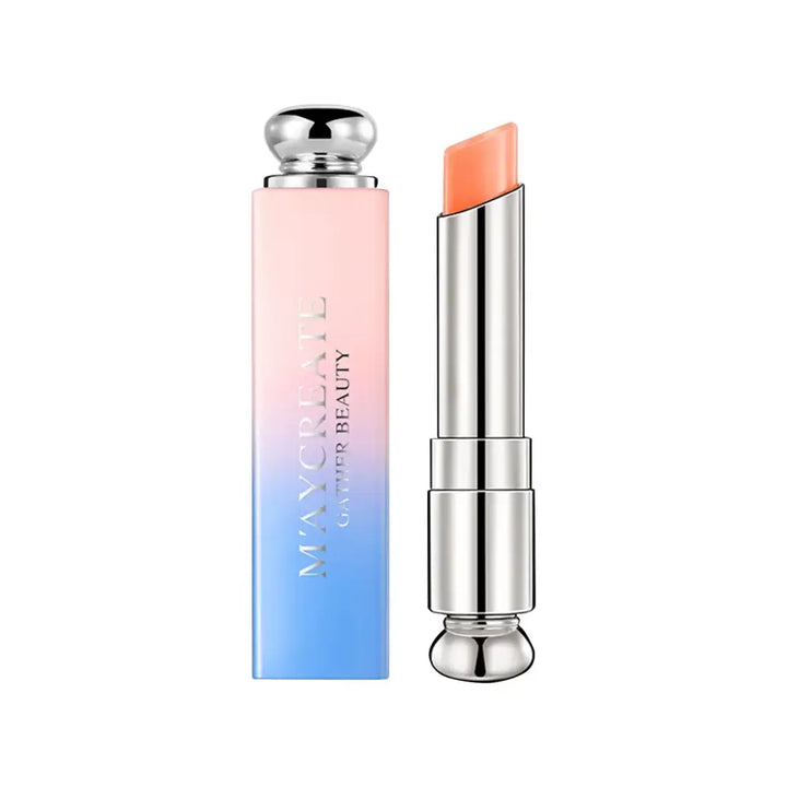 Rouge à Lèvres Transparent - Effet Gelée & Changement de Température - Orange