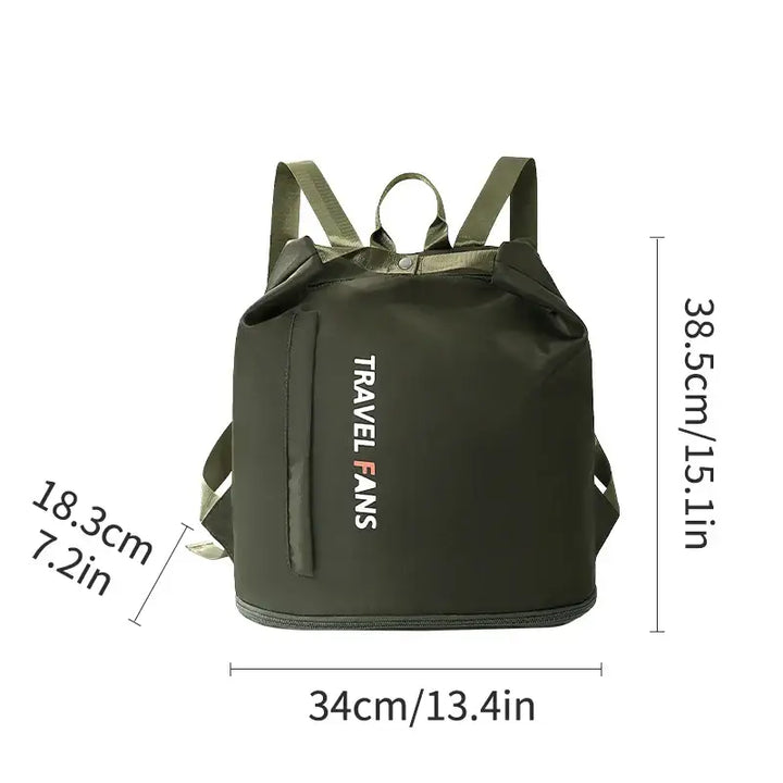 Sac à Dos Sport Étanche - Grande Capacité pour Natation et Entraînement - Vert