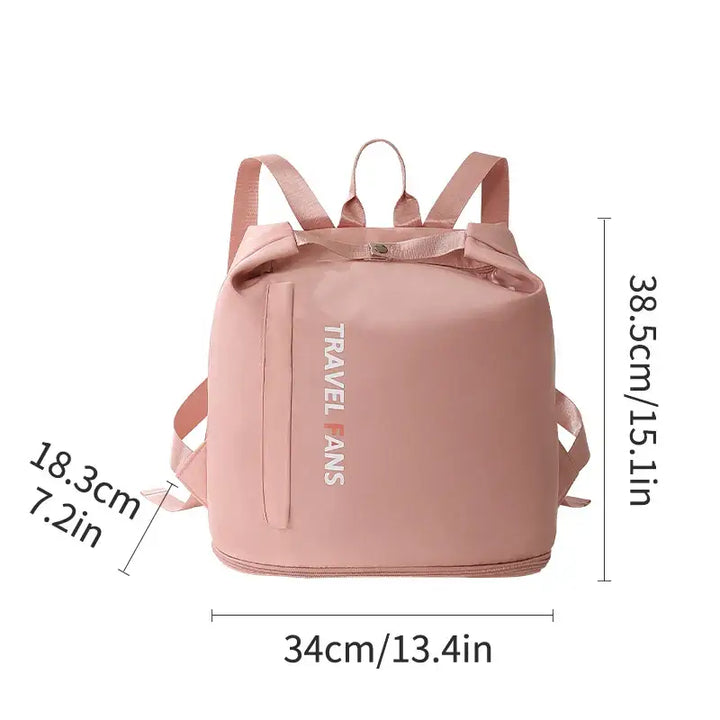 Sac à Dos Sport Étanche - Grande Capacité pour Natation et Entraînement - Rose