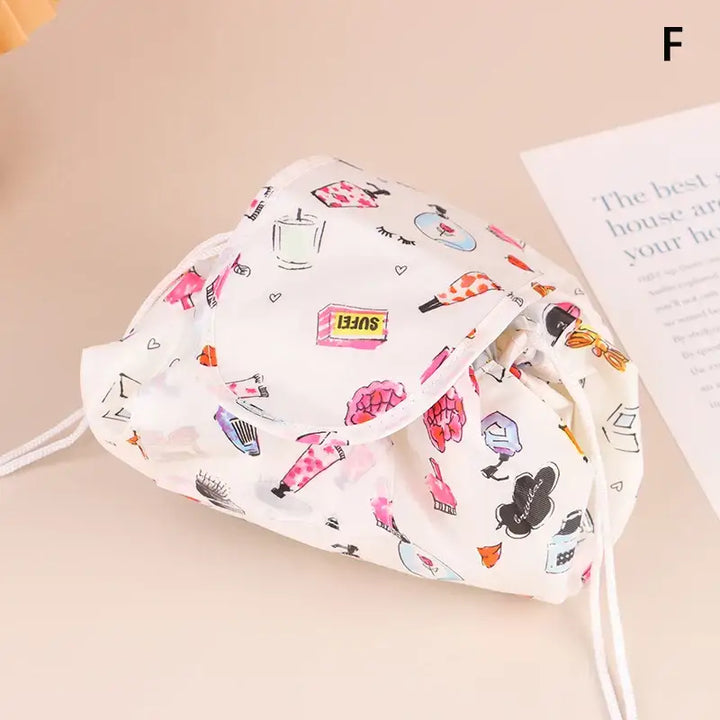 Sac de Maquillage Portable - Grande Capacité avec Cordon de Serrage - 3
