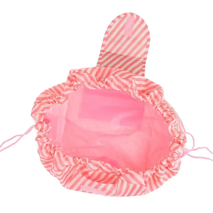 Sac de Maquillage Portable - Grande Capacité avec Cordon de Serrage