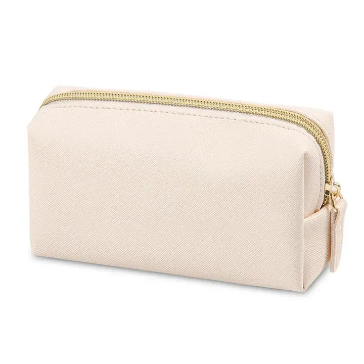 Sac de Rangement Voyage - Cuir PU Imperméable & Portable - Beige S