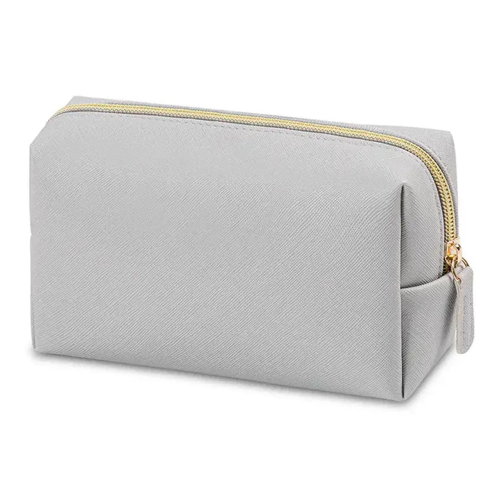 Sac de Rangement Voyage - Cuir PU Imperméable & Portable - Gris M