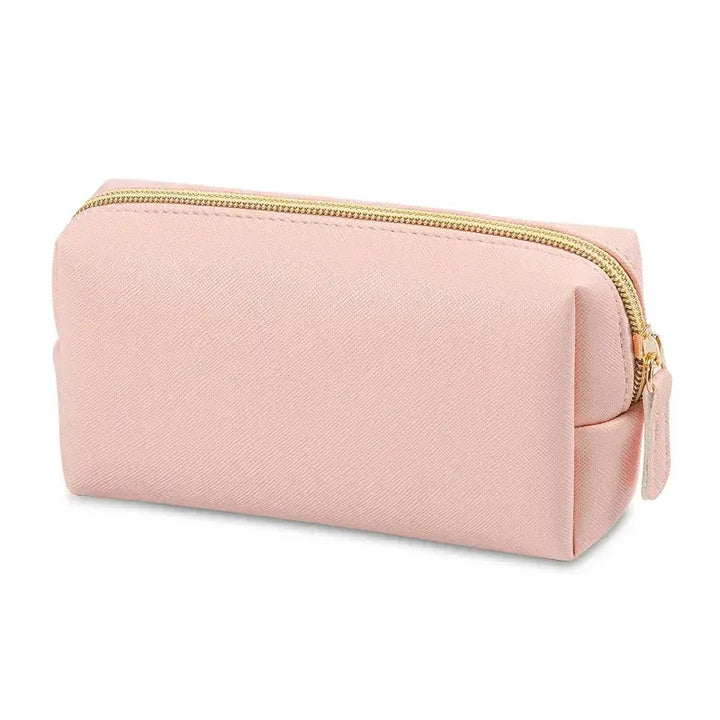 Sac de Rangement Voyage - Cuir PU Imperméable & Portable - Rose S