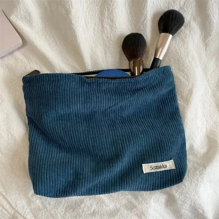 Sac de Toilette Grande Capacité - Trousse Floral Rétro & Pochette Maquillage - 4
