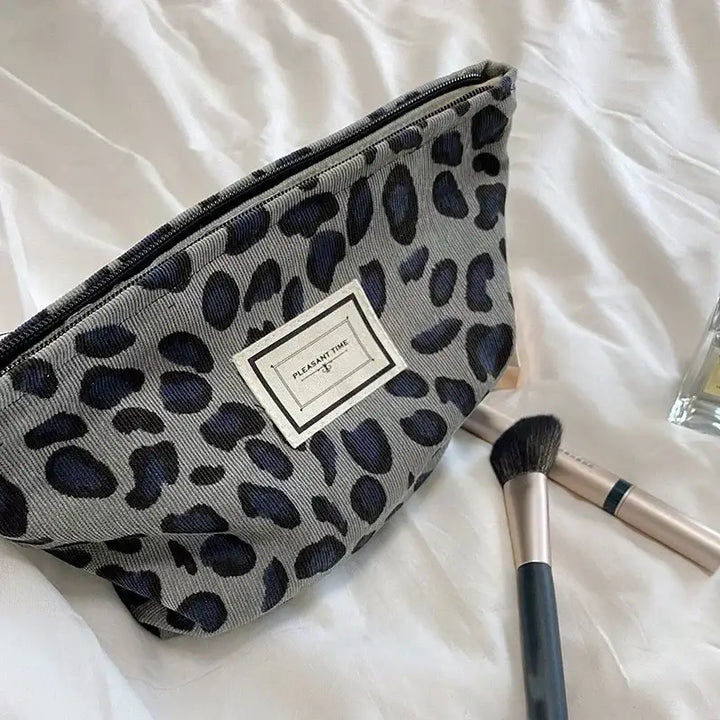 Sac de Toilette Grande Capacité - Trousse Floral Rétro & Pochette Maquillage - 7