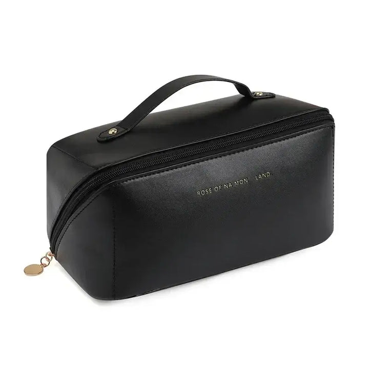 Sac de Voyage à Maquillage - Grande Capacité Étanche Multifonction Portable - Noir