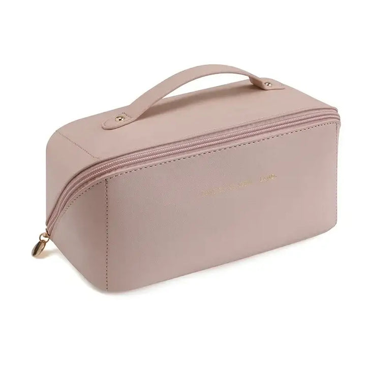 Sac de Voyage à Maquillage - Grande Capacité Étanche Multifonction Portable - Rose