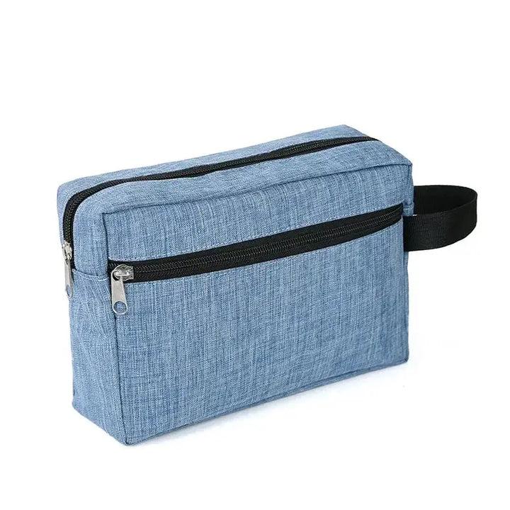 Sac de Voyage Étanche - Rangement Cosmétique et Accessoires - Bleu