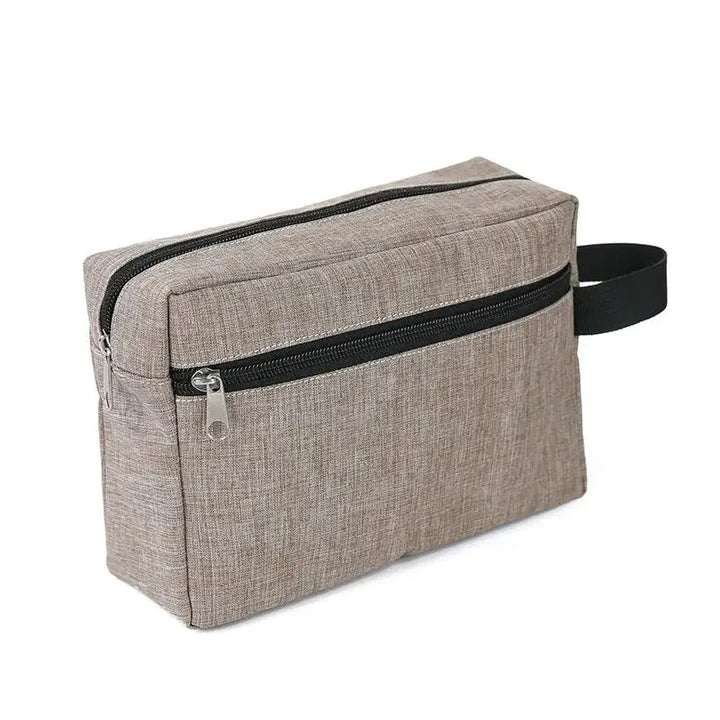 Sac de Voyage Étanche - Rangement Cosmétique et Accessoires - Kaki