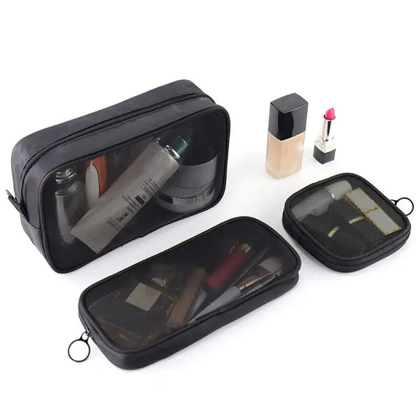 Sac de Voyage Transparent - Rangement Maquillage Grande Capacité