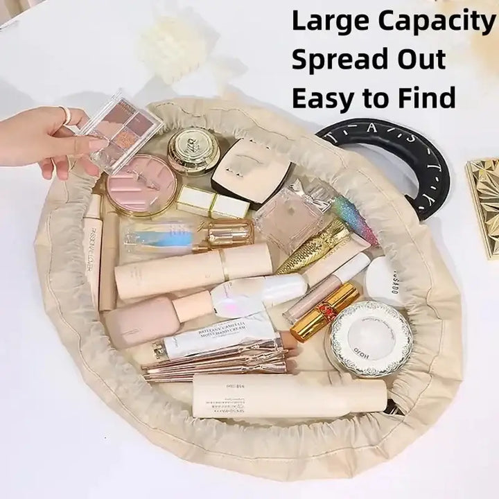 Sac Maquillage Grande Capacité - Rangement Cosmétique & Voyage