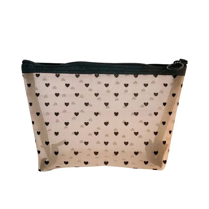 Sac Maquillage Transparent - Fermeture Éclair & Rangement Voyage