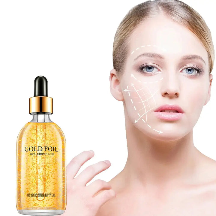 Sérum Visage Hydratant à l’Acide Hyaluronique et Collagène - Meilleur Sérum Anti Age pour Réduction des Rides - Soins