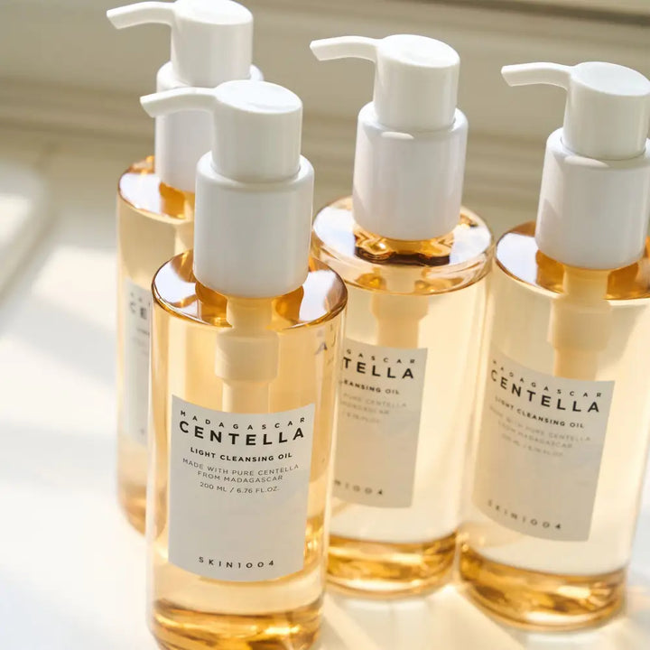 SKIN1004 Huile Démaquillante Légère Centella: Nettoyage & Éclat – 200 ml - Novaa skin care