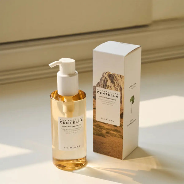 SKIN1004 Huile Démaquillante Légère Centella: Nettoyage & Éclat – 200 ml - Novaa skin care