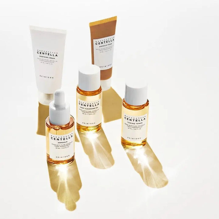 Skin1004 Kit de Voyage Centella: Nettoyage & Soin Anti-Stress – 6 pièces - Novaa skin care