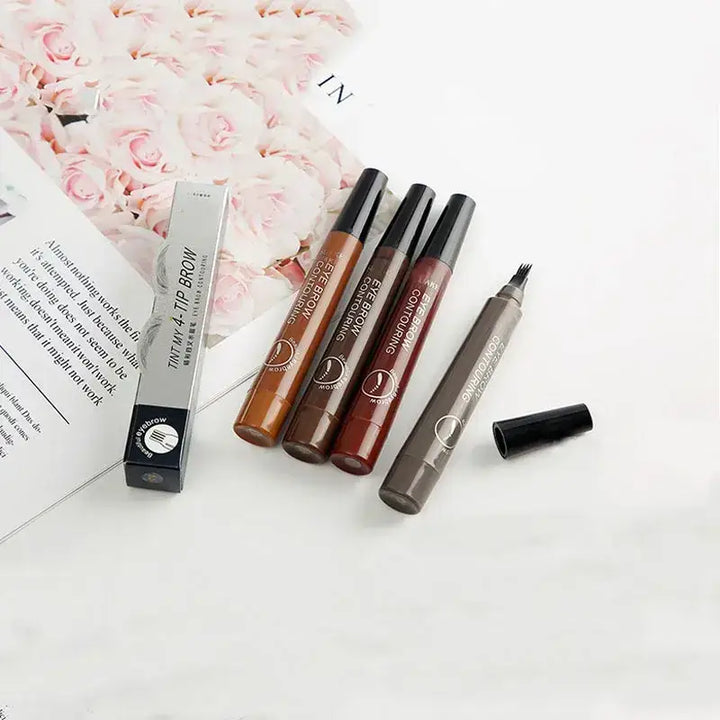 Stylo à Sourcils 4D – Effet Microblading Waterproof & Longue Tenue - Stylo sourcils liquide – Effet microblading