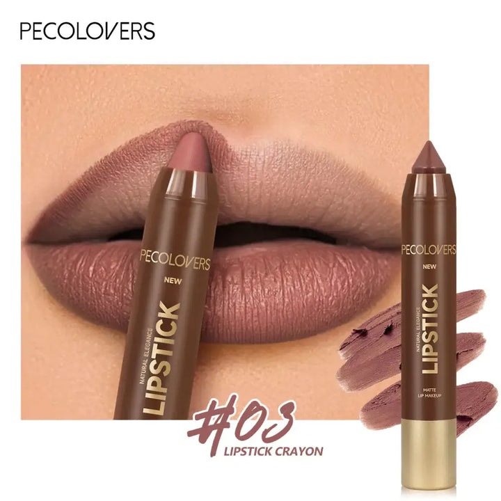 Stylo Eyeliner Pointe Fine - Précision Ultra-Soft Rouge à Lèvres Marron Sexy - Teinte Longue Tenue Crayon Contouring