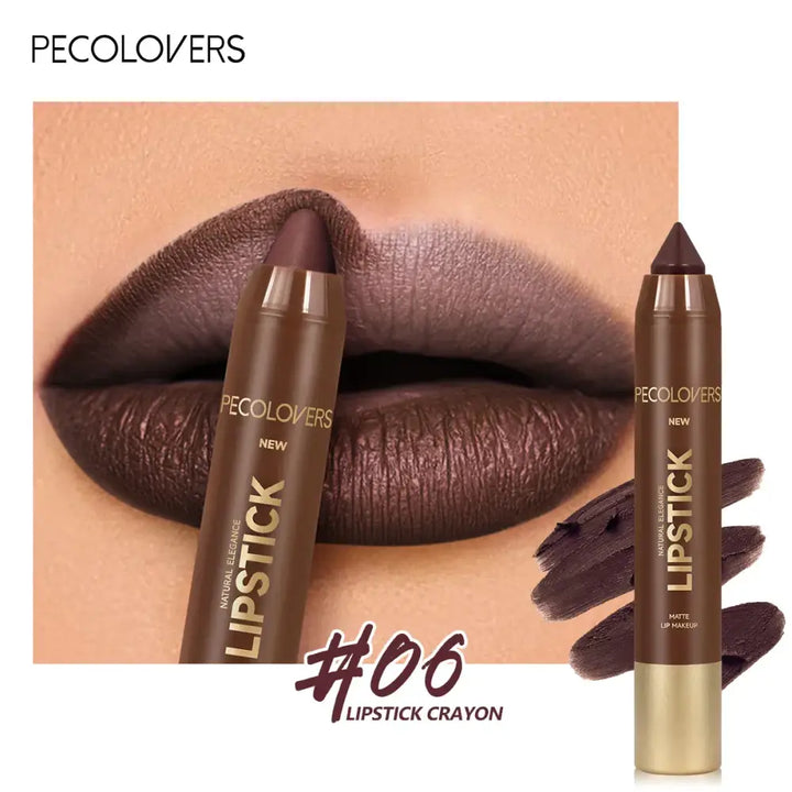 Stylo Eyeliner Pointe Fine - Précision Ultra-Soft Rouge à Lèvres Marron Sexy - Teinte Longue Tenue Crayon Contouring