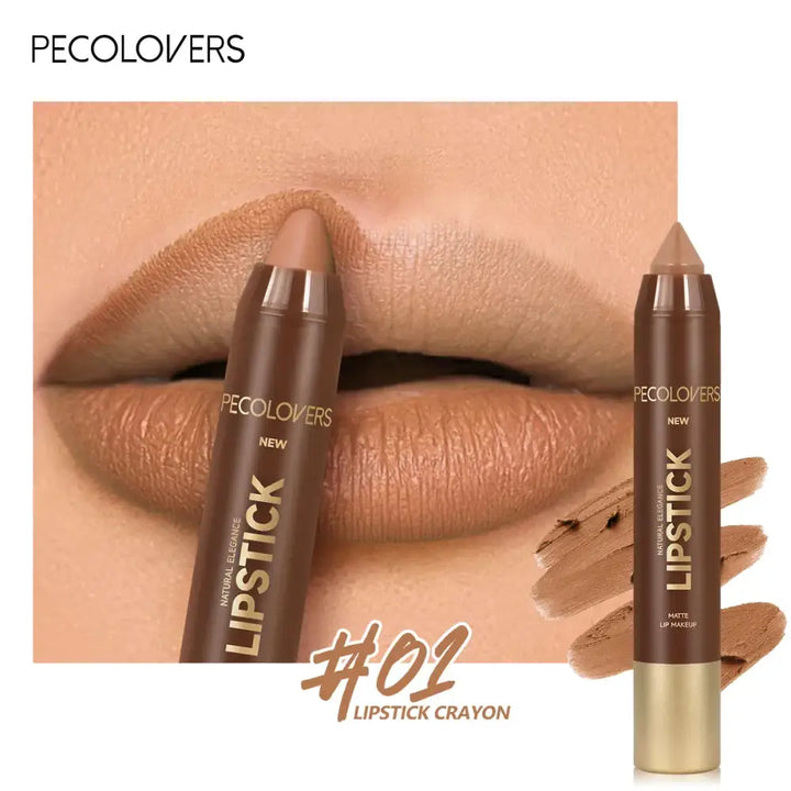 Stylo Eyeliner Pointe Fine - Précision Ultra-Soft Rouge à Lèvres Marron Sexy - Teinte Longue Tenue Crayon Contouring