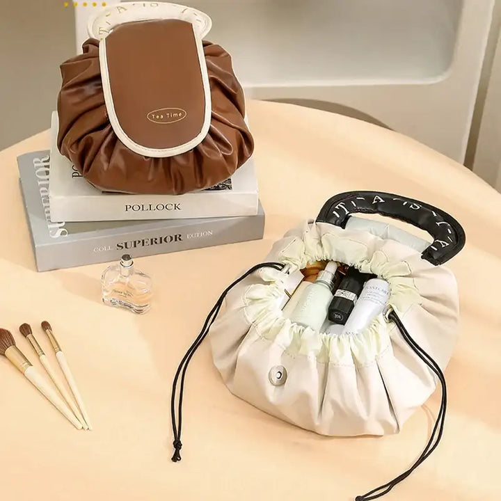 Trousse de Maquillage Étanche - Sac de Voyage Portable Compact