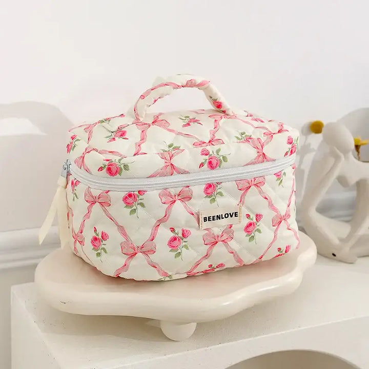 Trousse de Maquillage Femme - Grande Capacité & Portable pour Voyage