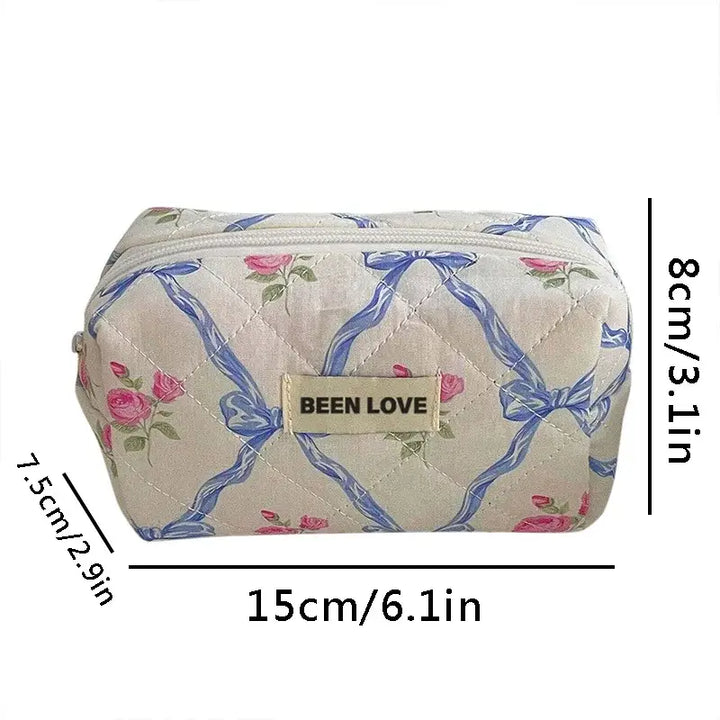 Trousse de Maquillage Femme - Grande Capacité & Portable pour Voyage - Boucle - S