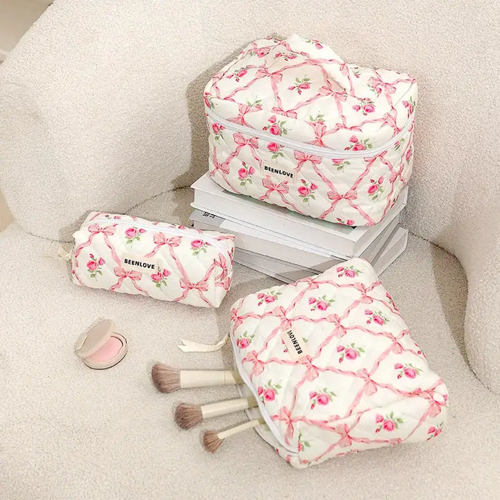 Trousse de Maquillage Femme - Grande Capacité & Portable pour Voyage
