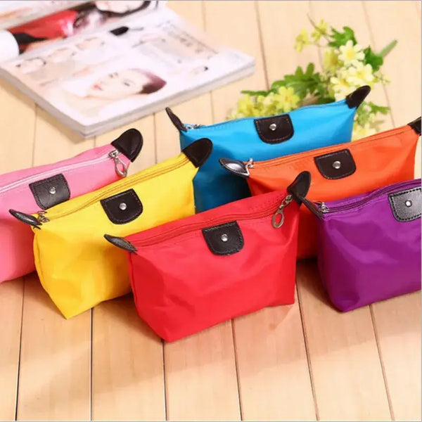 Trousse de Maquillage Imperméable - Compacte & Colorée pour Voyage