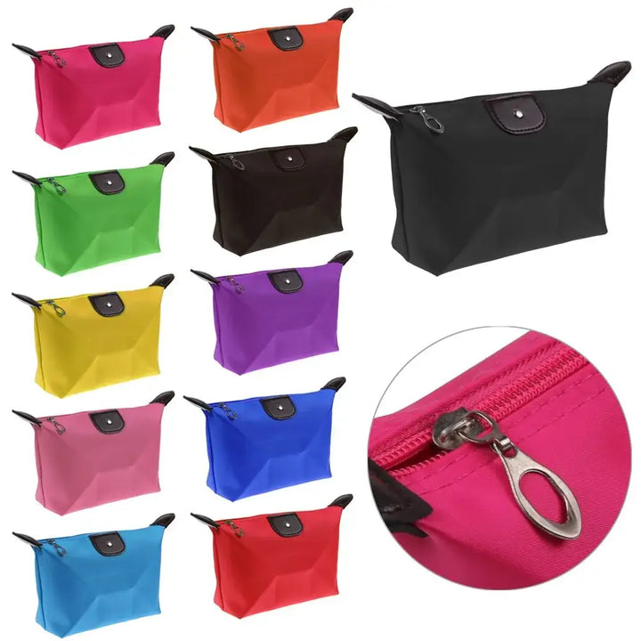 Trousse de Maquillage Imperméable - Compacte & Colorée pour Voyage