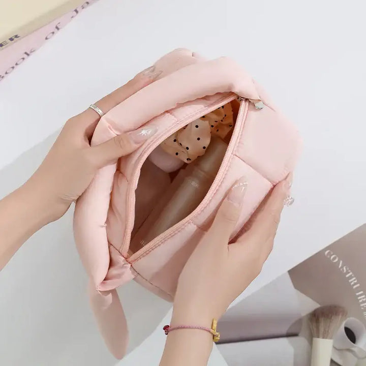 Trousse de Maquillage Nuage - Compacte et Portable pour Voyage