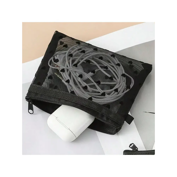 Trousse de Maquillage Portable - Rangement Voyage Compact & Pratique