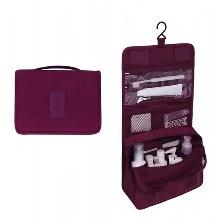 Trousse de Toilette Étanche - Grande Capacité & Rangement Voyage - 16
