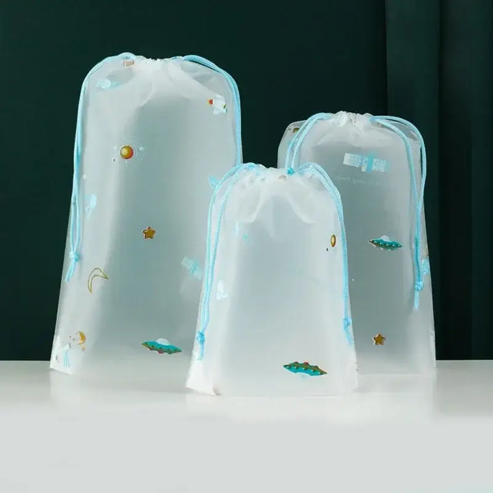 Trousse de Toilette Maquillage - Étui Transparent PVC Étanche Voyage