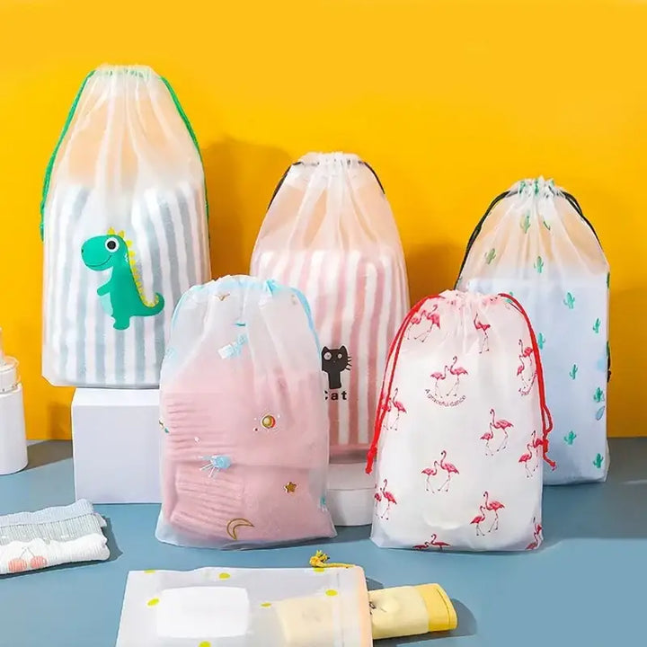 Trousse de Toilette Maquillage - Étui Transparent PVC Étanche Voyage