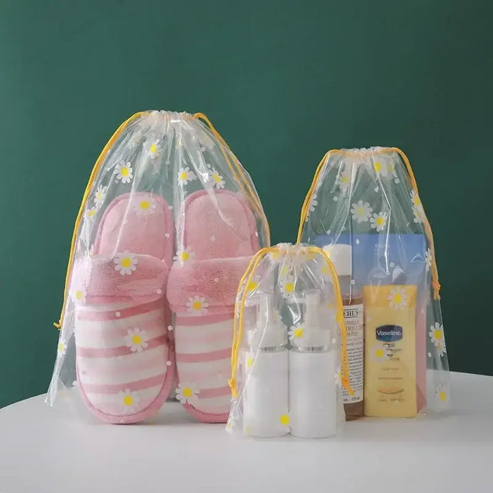 Trousse de Toilette Maquillage - Étui Transparent PVC Étanche Voyage - Transparent / S