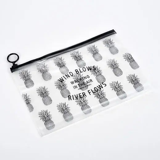 Trousse de Toilette Transparente Étanche - Petit et Grand Format en PVC - 5