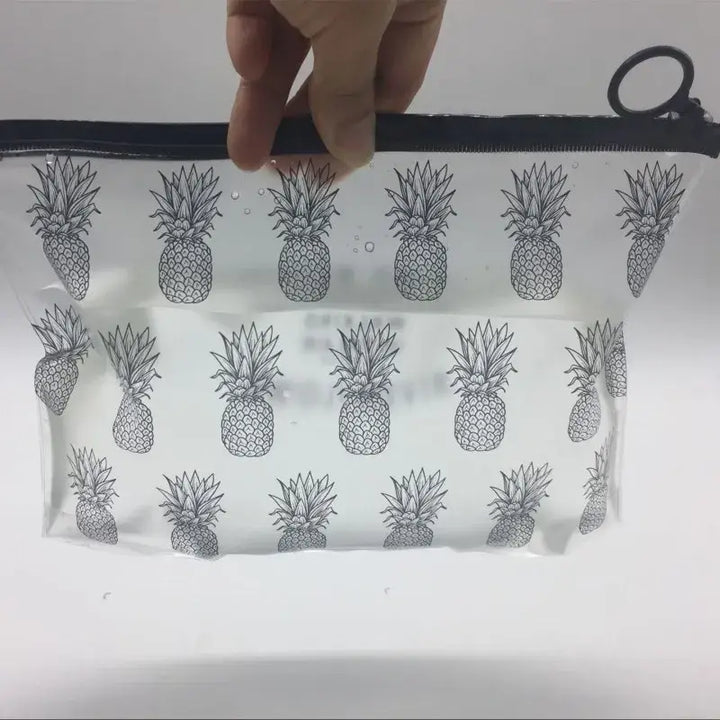 Trousse de Toilette Transparente Étanche - Petit et Grand Format en PVC