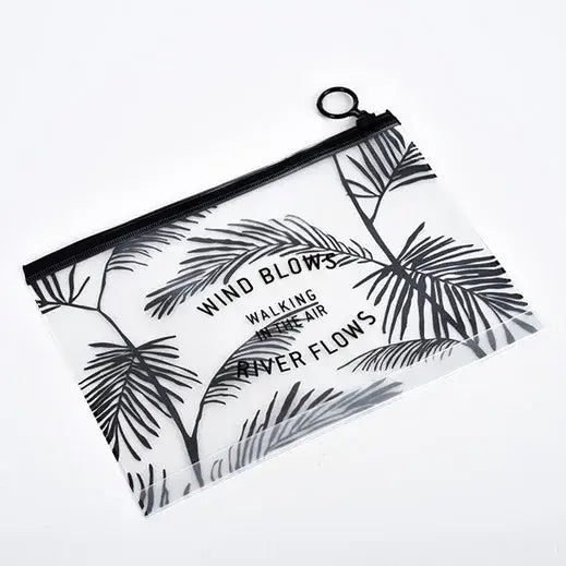 Trousse de Toilette Transparente Étanche - Petit et Grand Format en PVC - 2