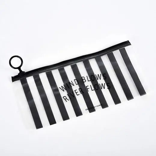 Trousse de Toilette Transparente Étanche - Petit et Grand Format en PVC - 3