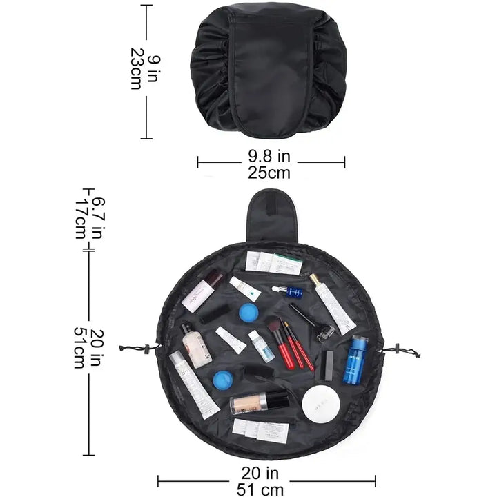 Trousse de Voyage Compacte - Rangement Maquillage et Accessoires