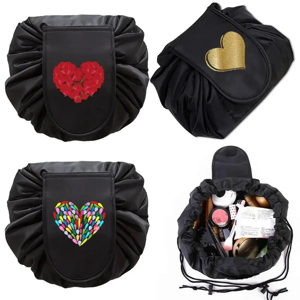 Trousse de Voyage Compacte - Rangement Maquillage et Accessoires